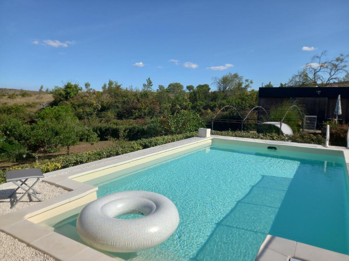 Loft "Plus Belle La Vue" Lägenhet Vinezac Exteriör bild
