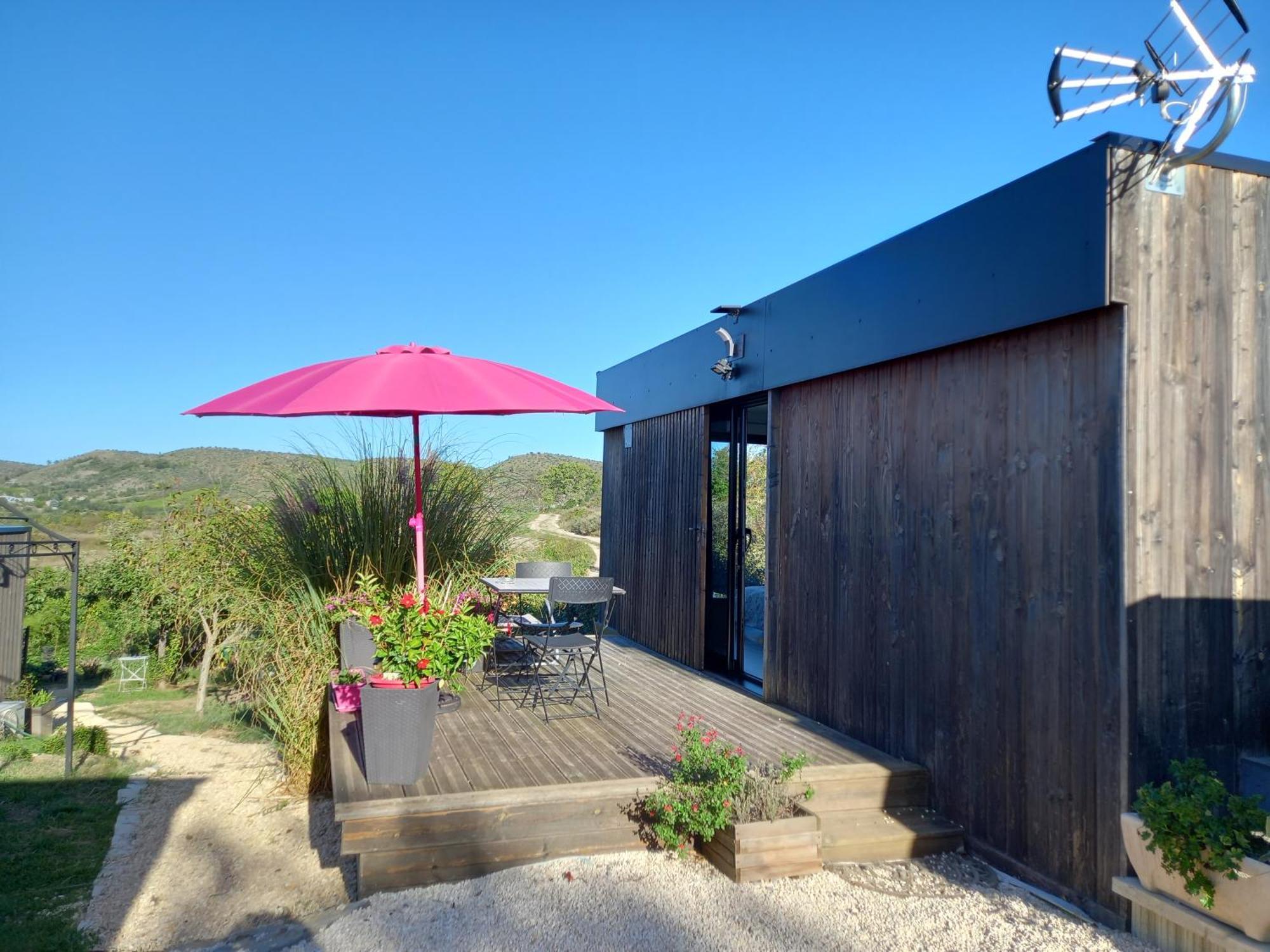 Loft "Plus Belle La Vue" Lägenhet Vinezac Exteriör bild