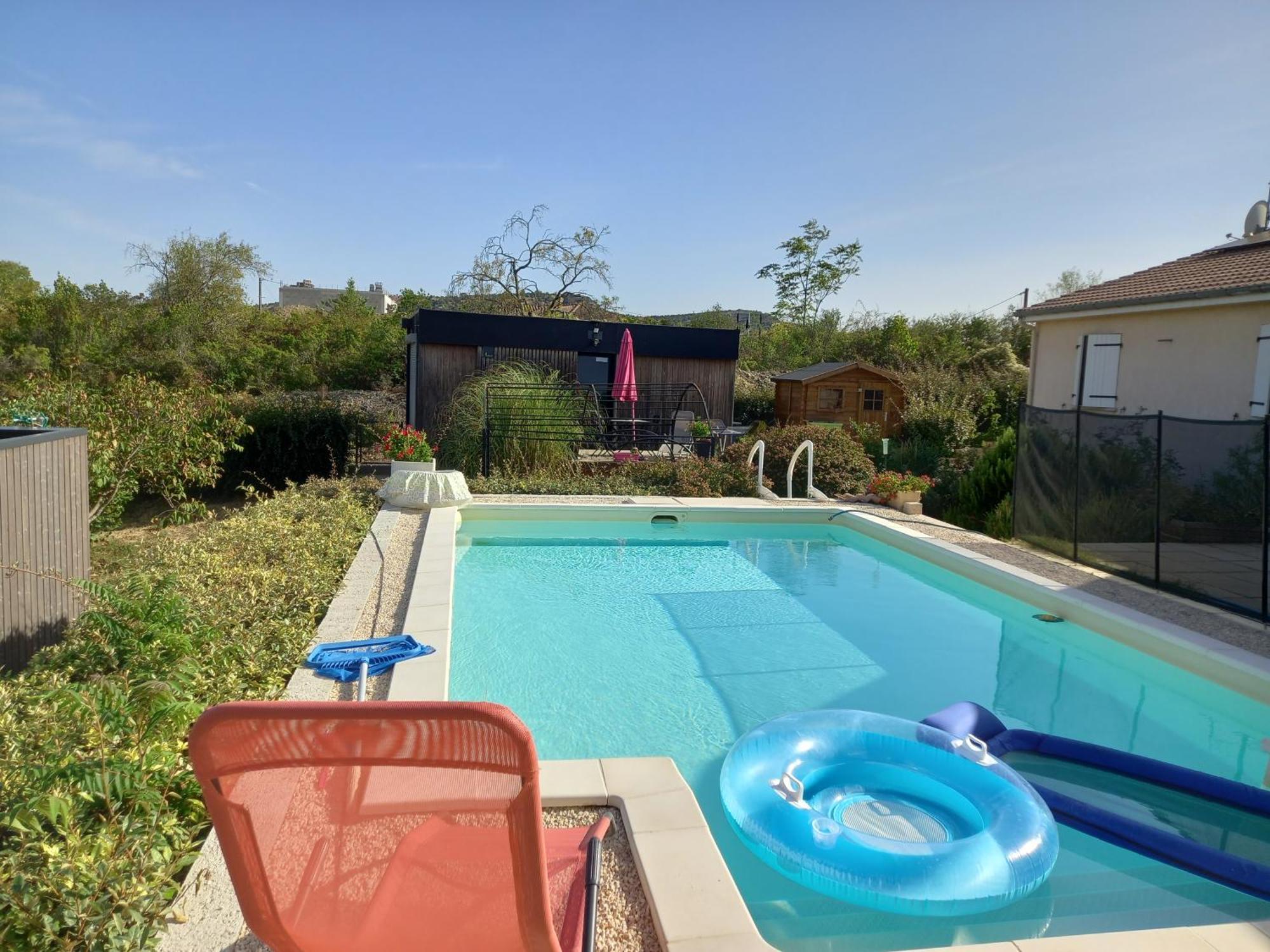 Loft "Plus Belle La Vue" Lägenhet Vinezac Exteriör bild